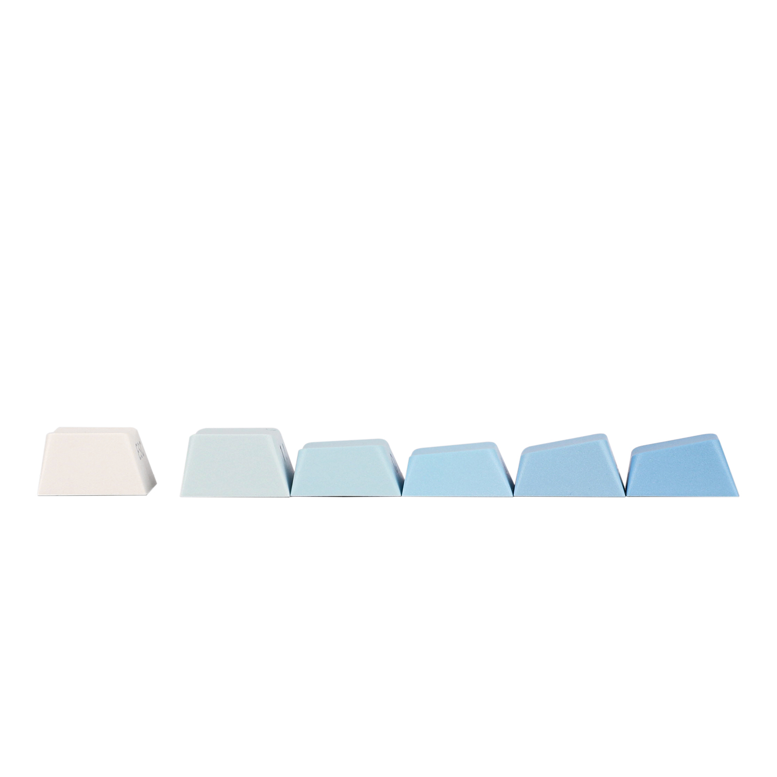EPOMAKER Sky Blue 133-klávesová dvojitá potlač PBT s