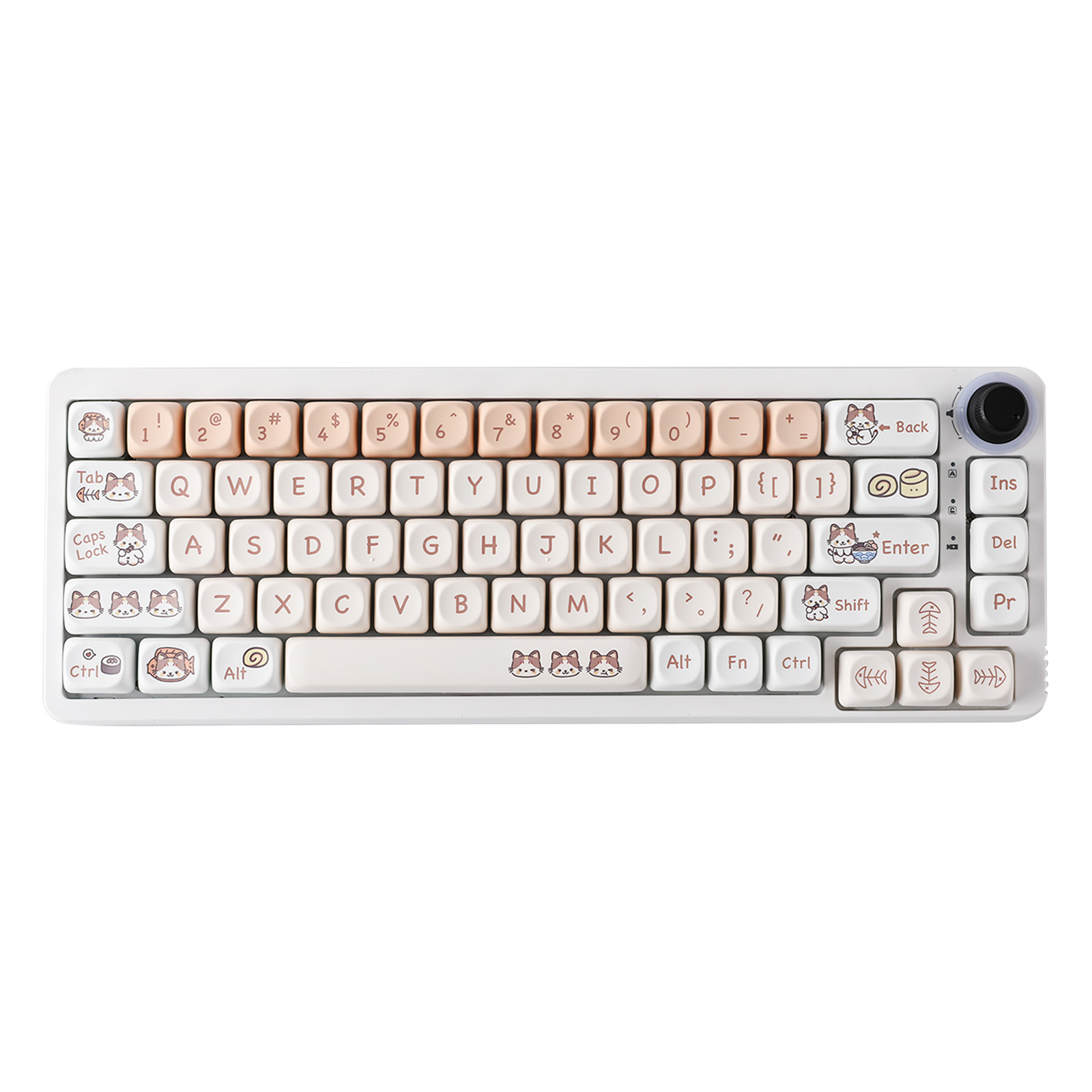 EPOMAKER Meow Sushi 143-Key Dye-Sublimation PBT MOA