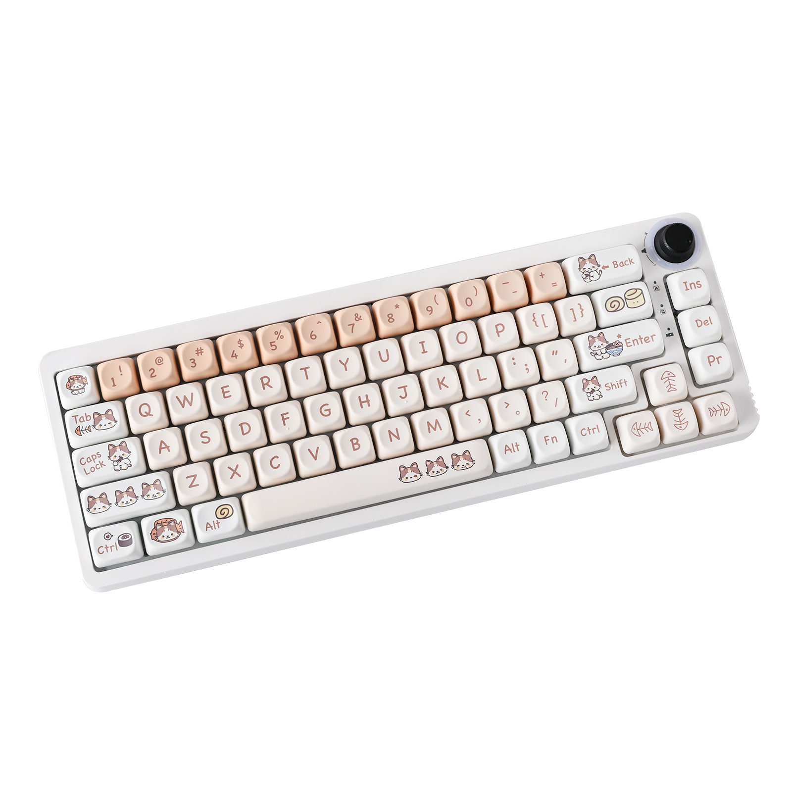 EPOMAKER Meow Sushi 143-Key Dye-Sublimation PBT MOA