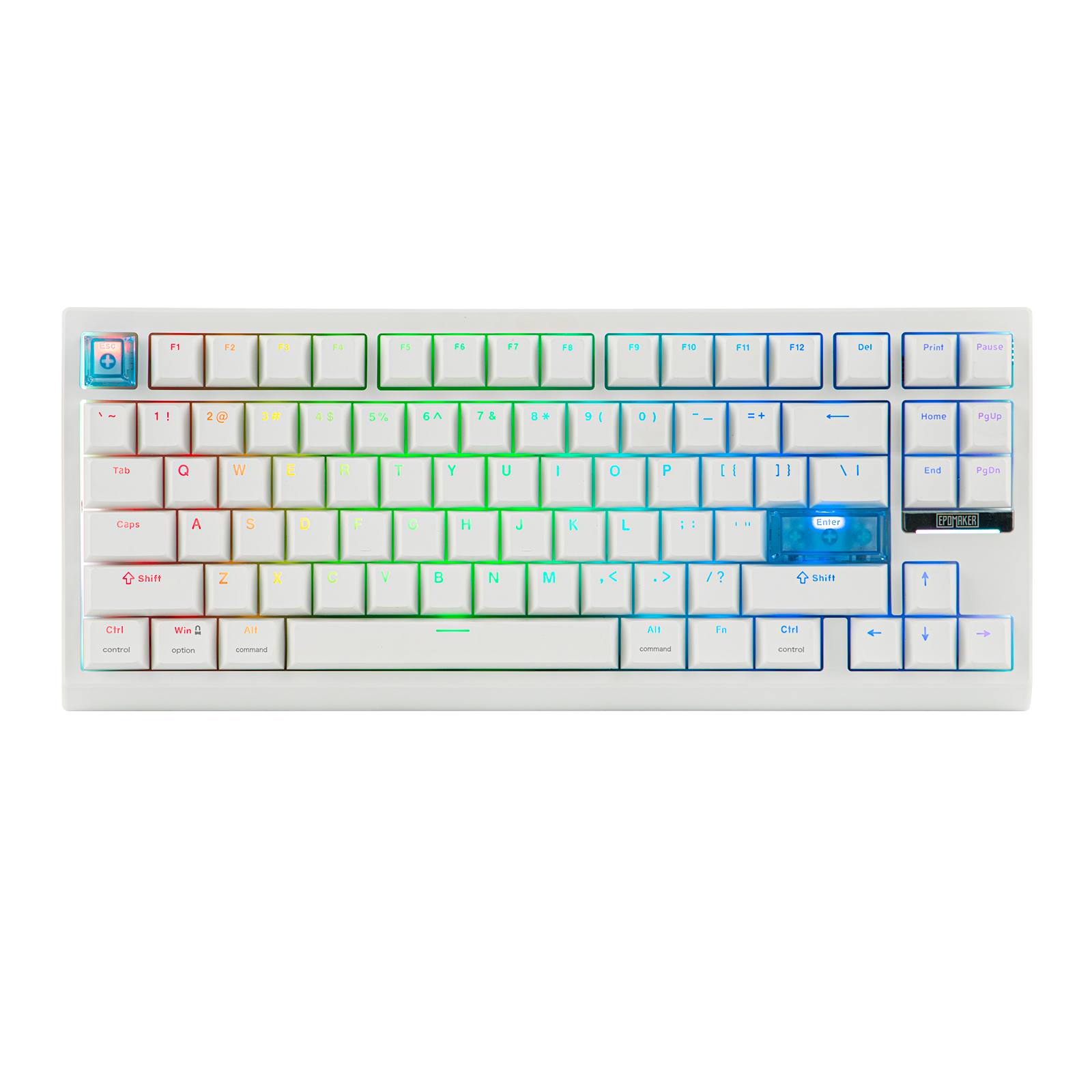 EPOMAKER G84 HE 75% ANSI US レイアウトガスケット