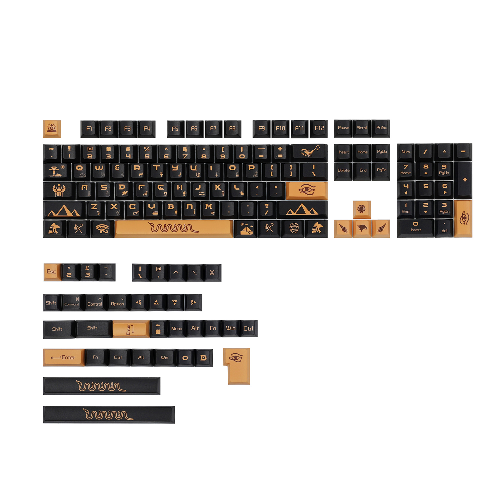 DUKHARO Temple Keycaps Full