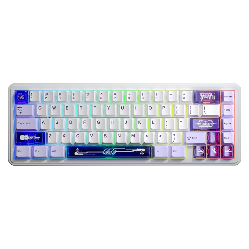 AULA King68 65% Gasket-mounted Wired Gaming Keyboard