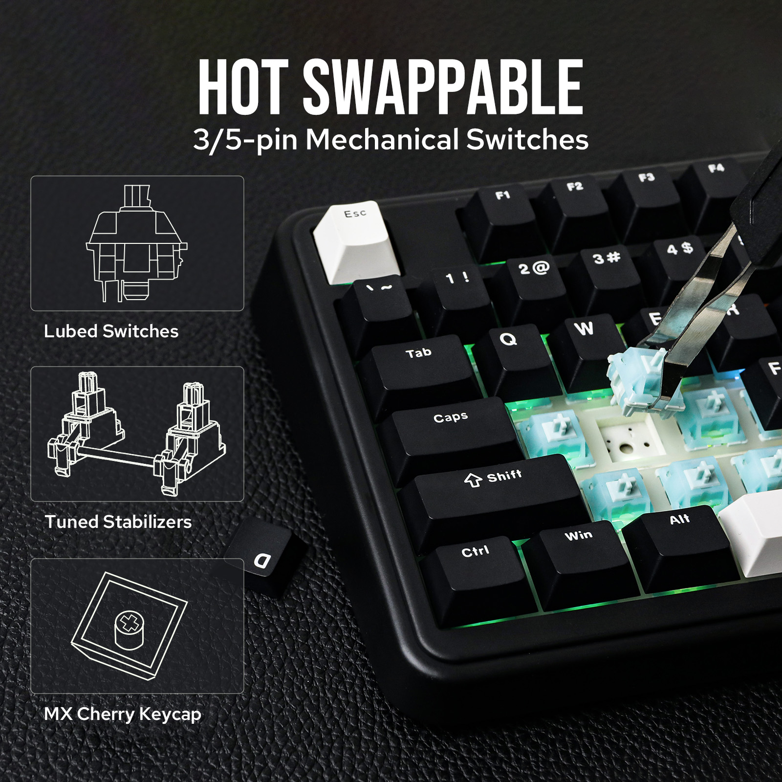 EPOMAKER TH99/TH99 Plus 96% QWERTY ANSI Hot-Swap