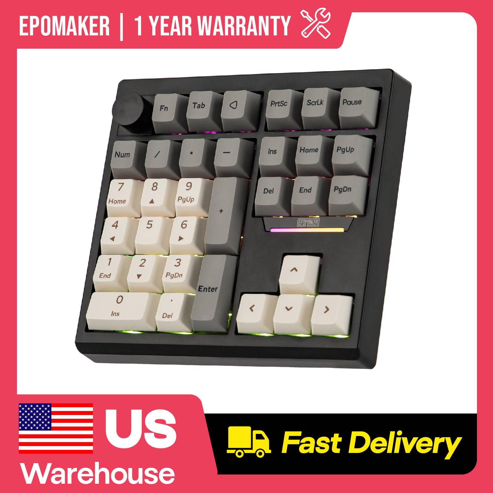 EPOMAKER TH33 30% uszczelka Hot-Swap
