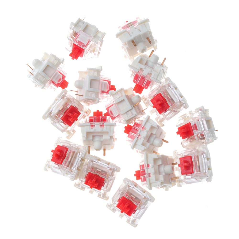15 Pieces Gateron Mechanical Switch Set Plastic+Metal