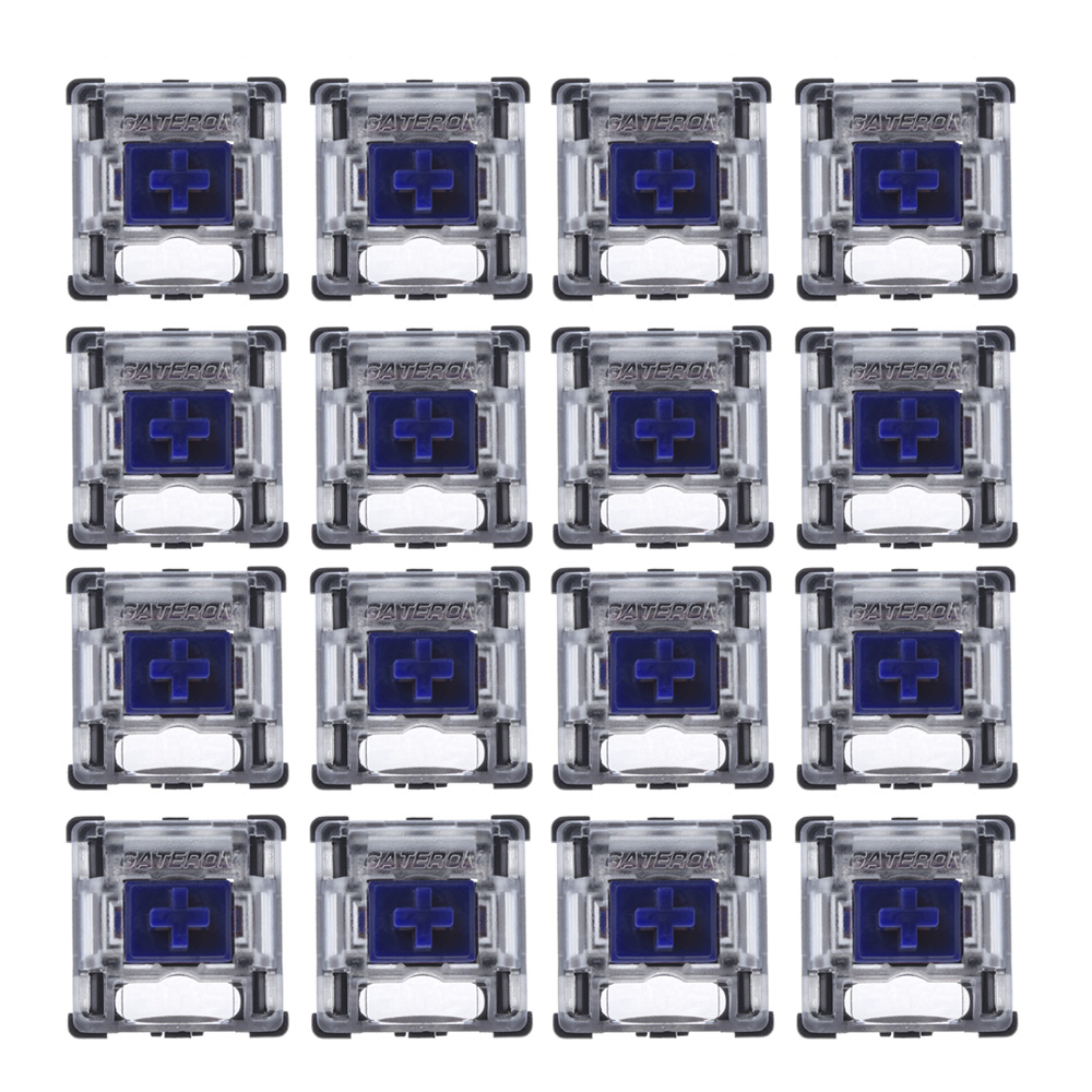 15 Pieces Gateron Optical Switch Set Plastic+Metal