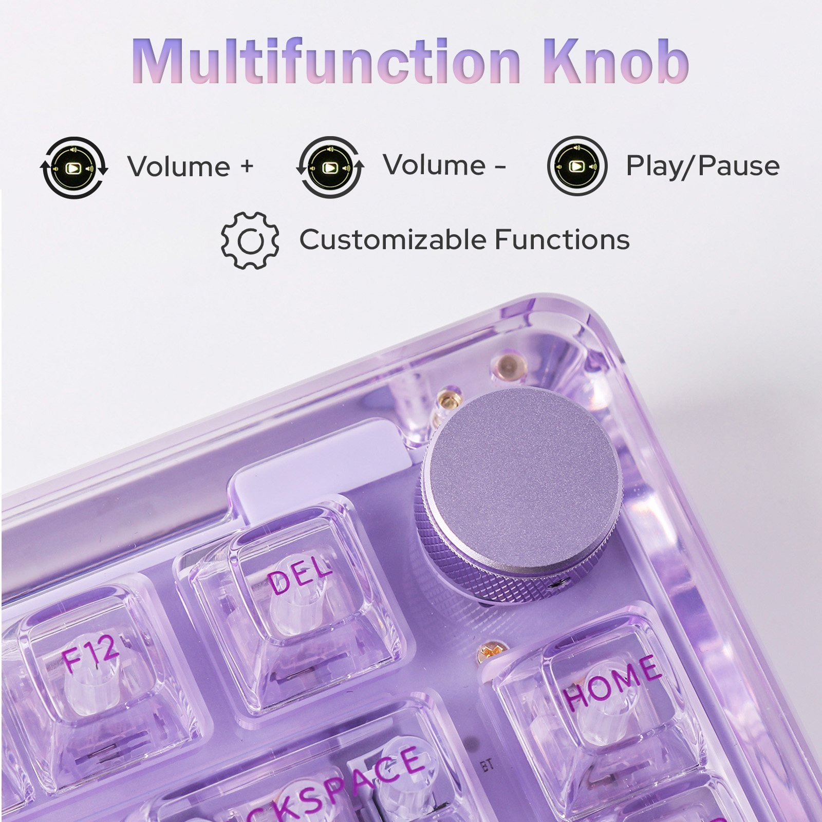 KiiBOOM Phantom 81 V2 Upgraded Crystal Gasket-Mounted