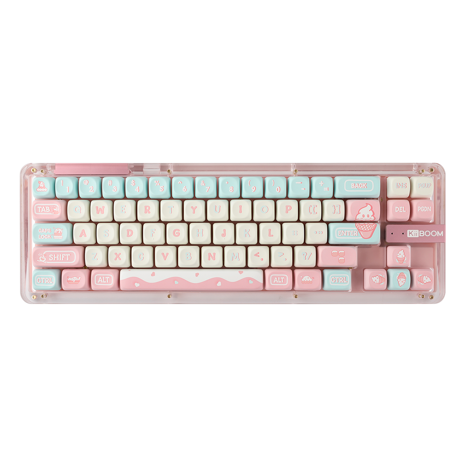 KiiBOOM Ice Cream Dream 132 Keys Keycaps MOA Profile