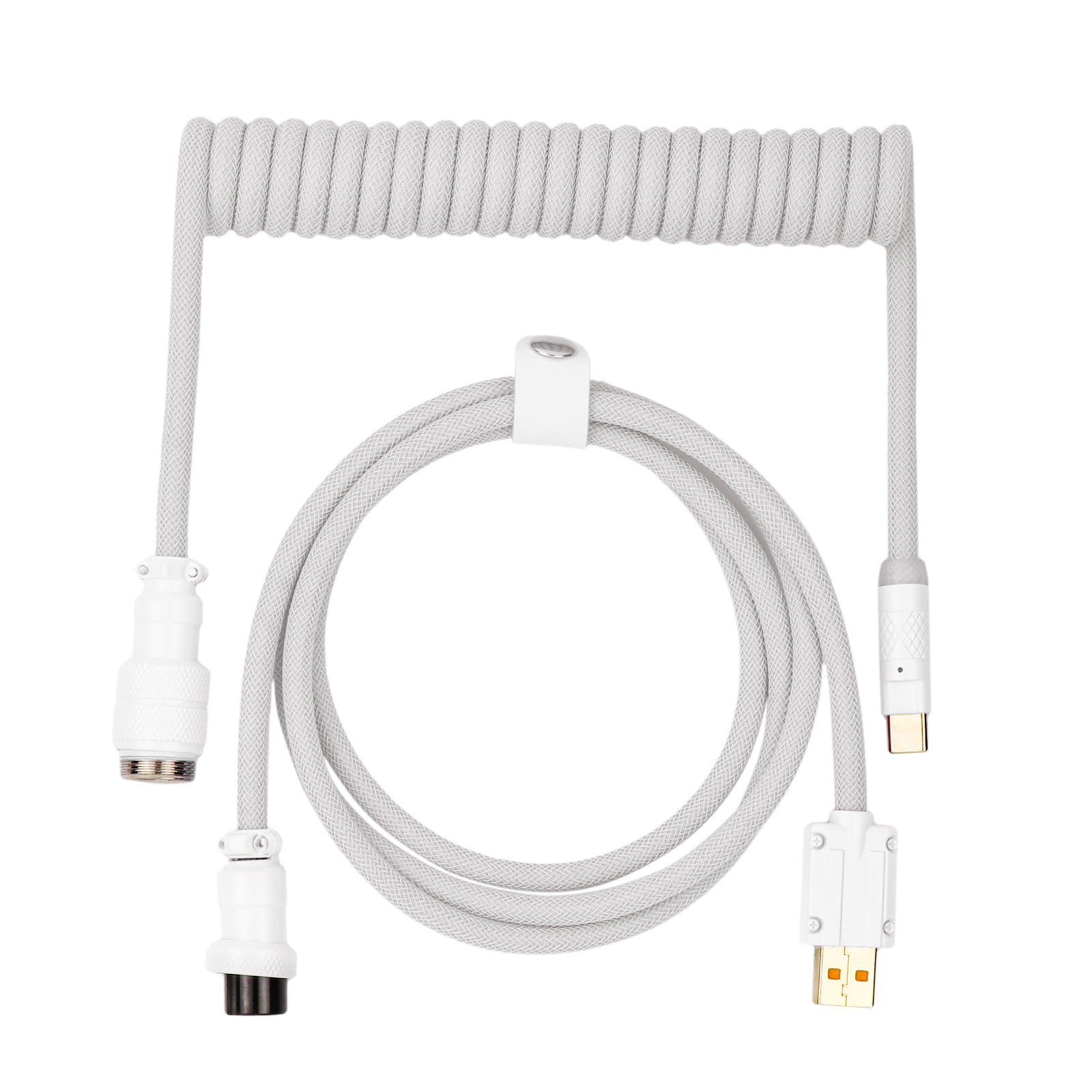 EPOMAKER Mix Pro Coiled Cable 1.5m Double Sleeved