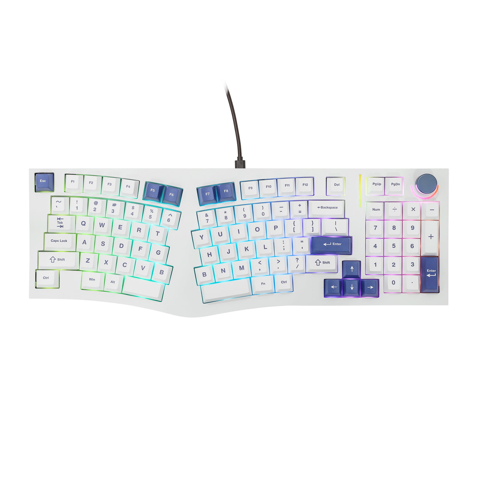 Feker Alice98 QMK/VIA Alice Layout Gasket-mounted