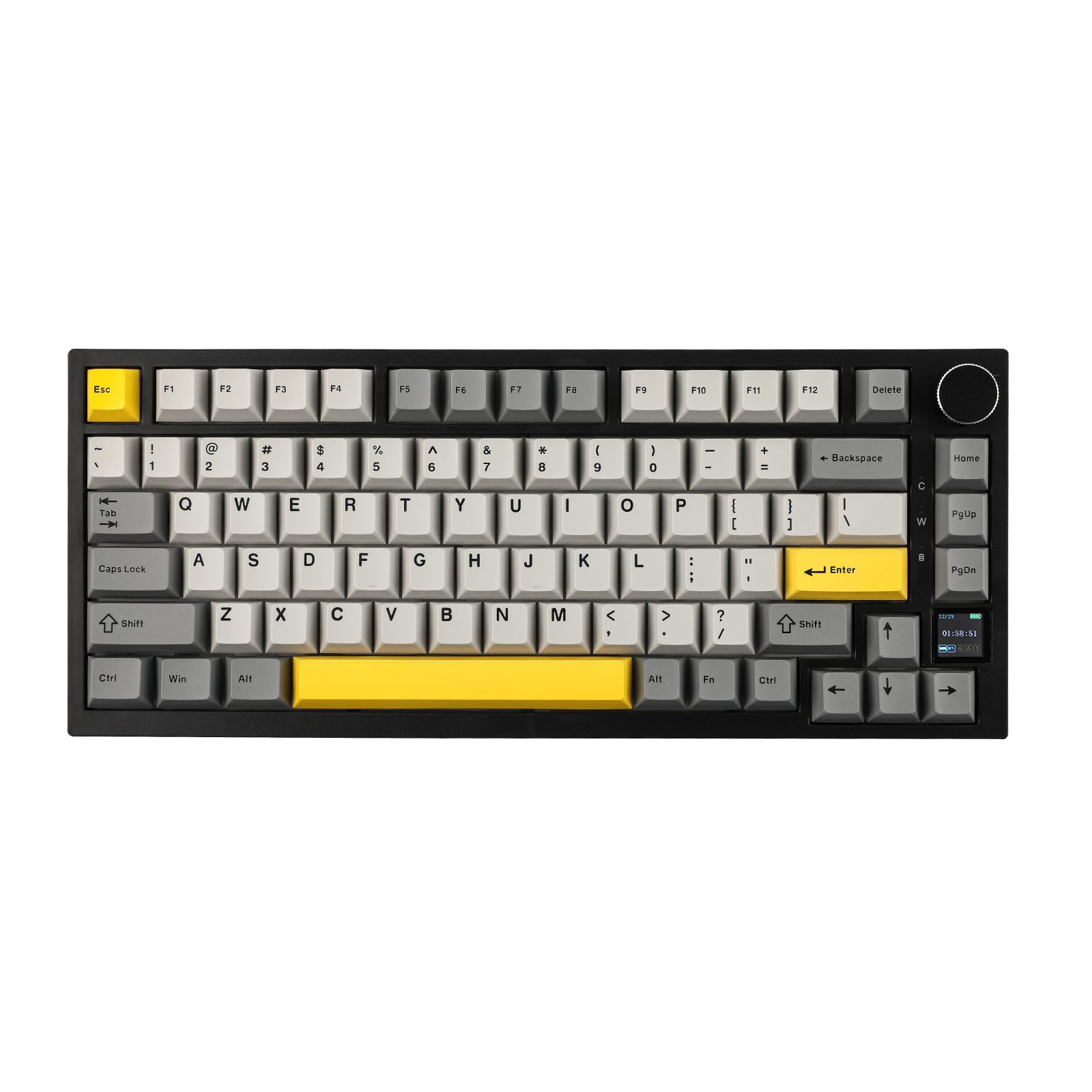 Ajazz AK820 Pro 75% con montaje mediante