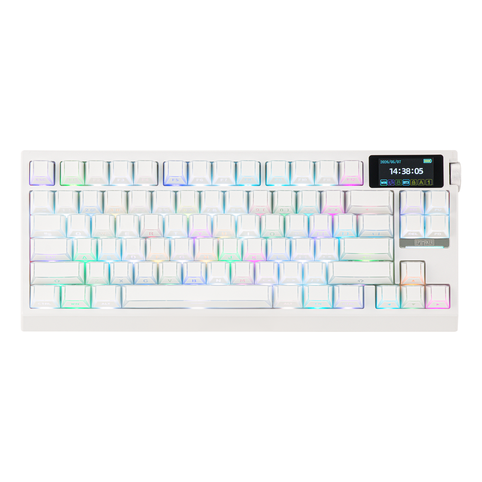 EPOMAKER Phos Keycaps Set 138-Key Cherry Profile Shine