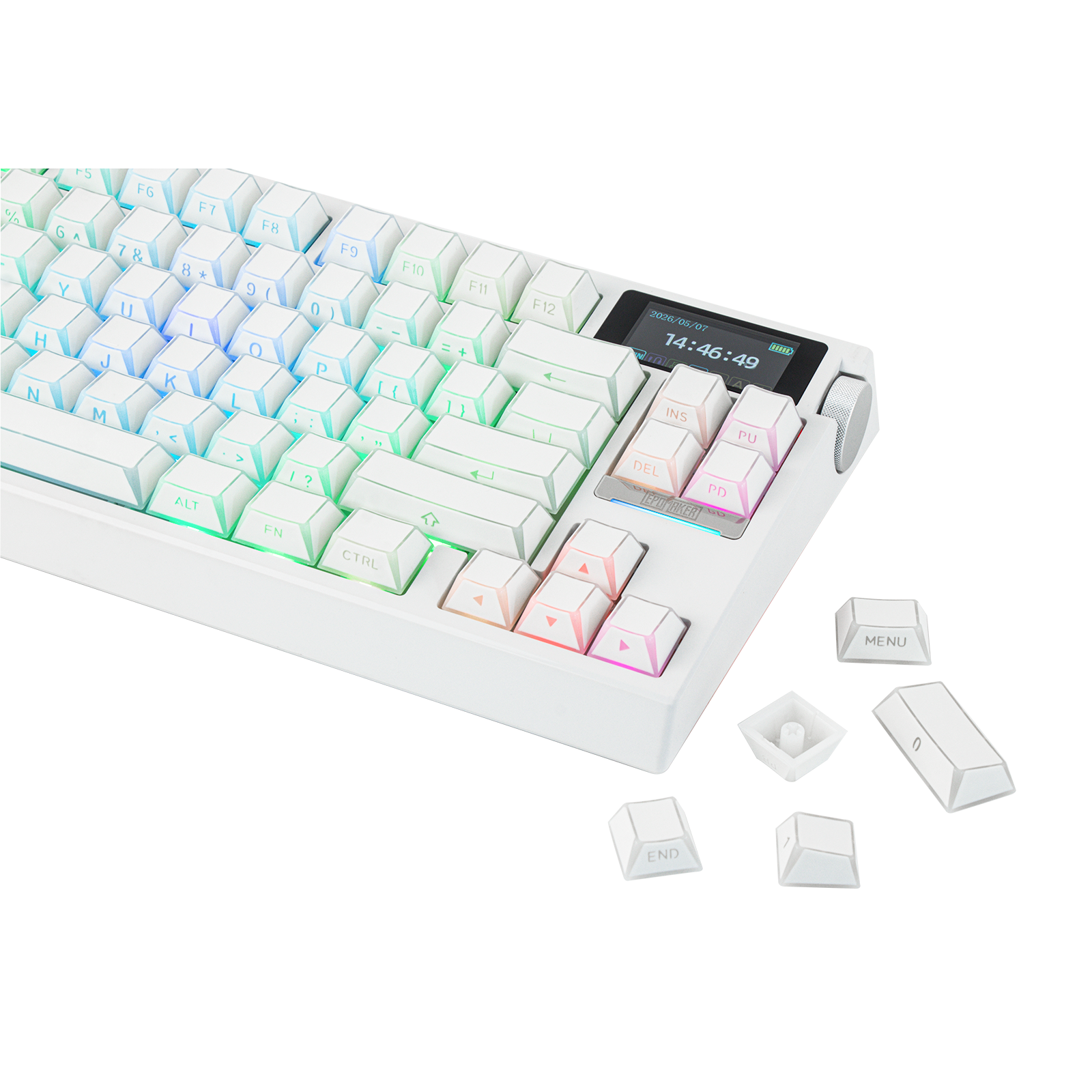 EPOMAKER Phos Keycaps Set 138-Key Cherry Profile Shine