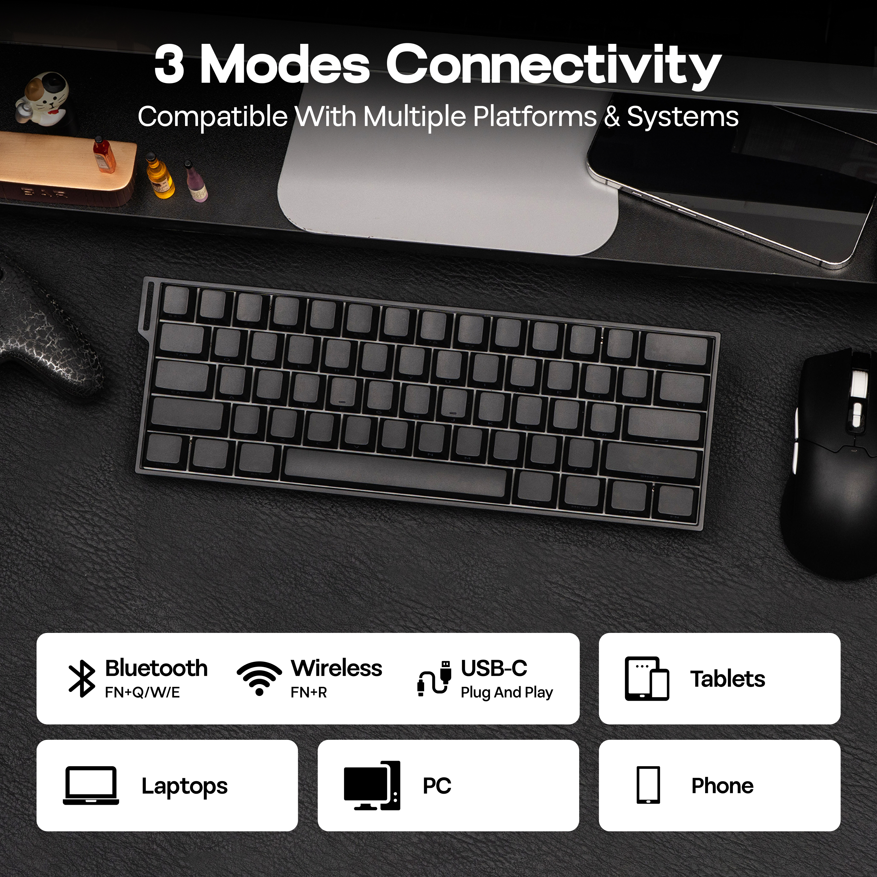AULA MINI60 HE PRO 60 % ANSI US-layout