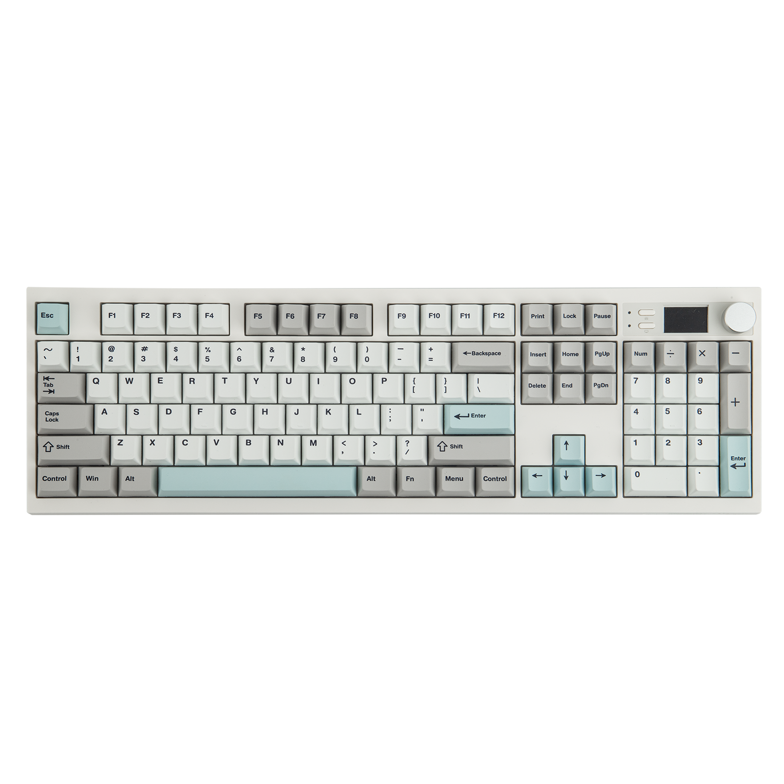EPOMAKER QK108 QMK/VIA rozloženie ANSI US v plnej