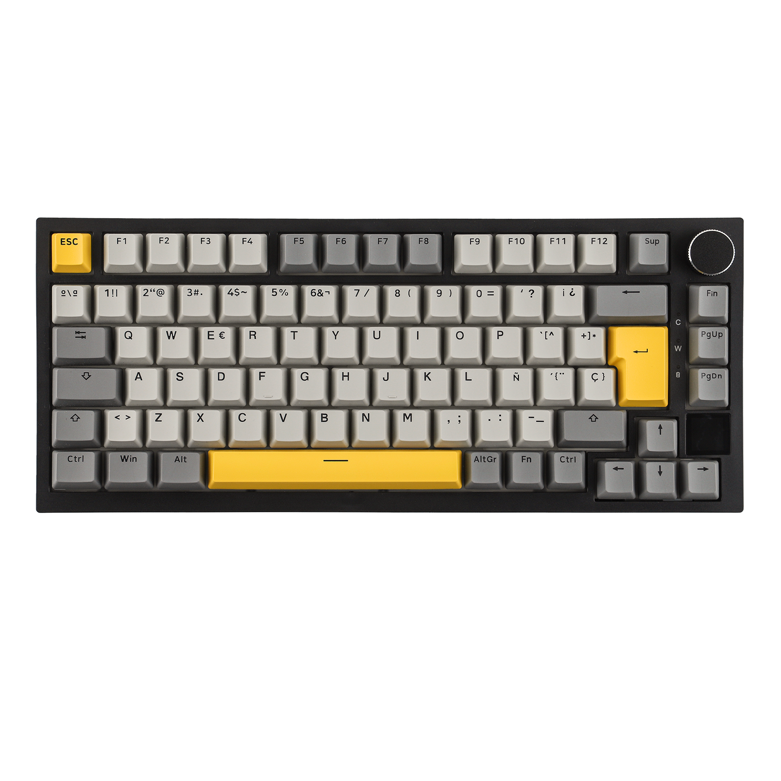 ISO-ES-layout EPOMAKER X AJAZZ AK820 PRO 75 % spansk