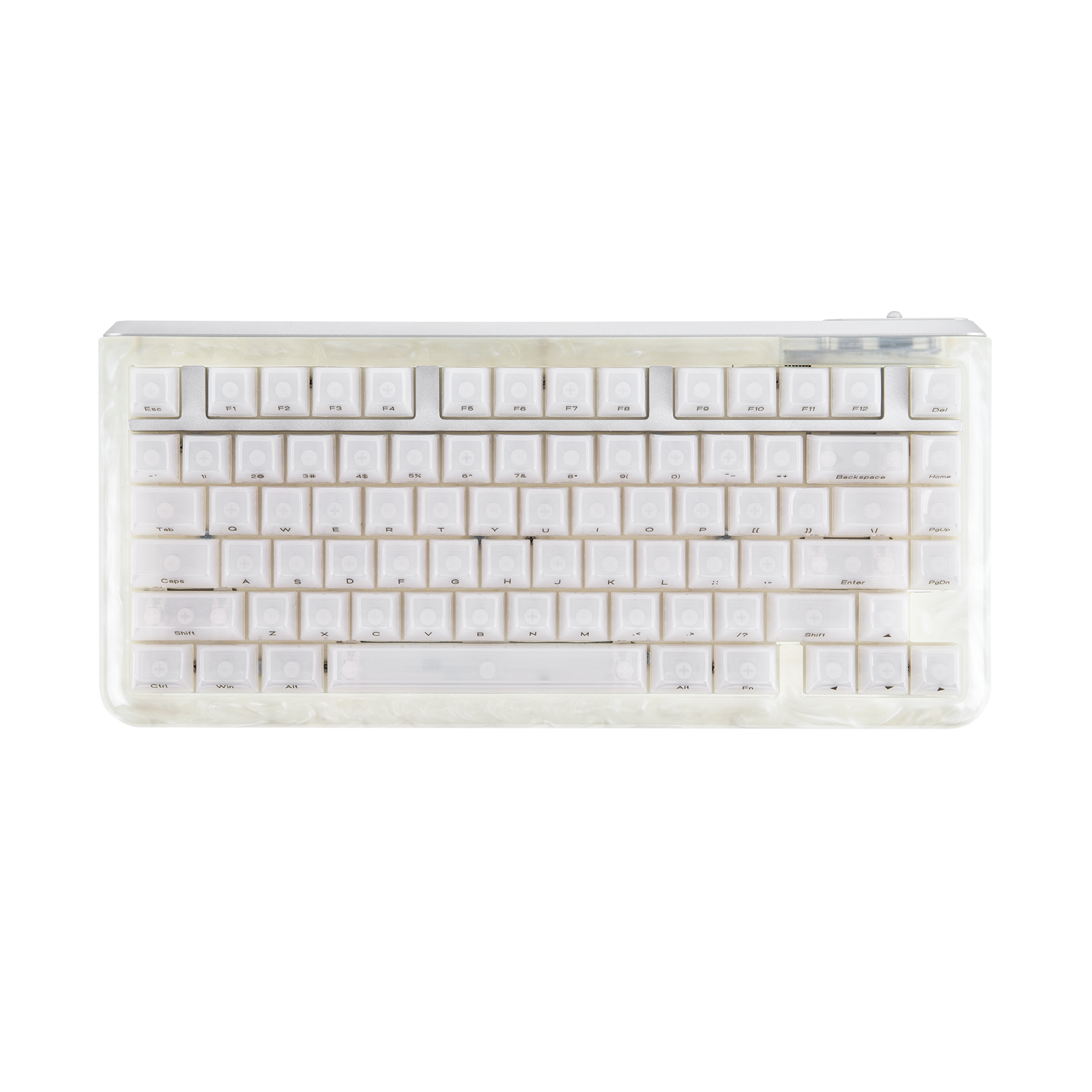 KiiBOOM Jade75 QMK/VIA 75% гаряча заміна, монтований у