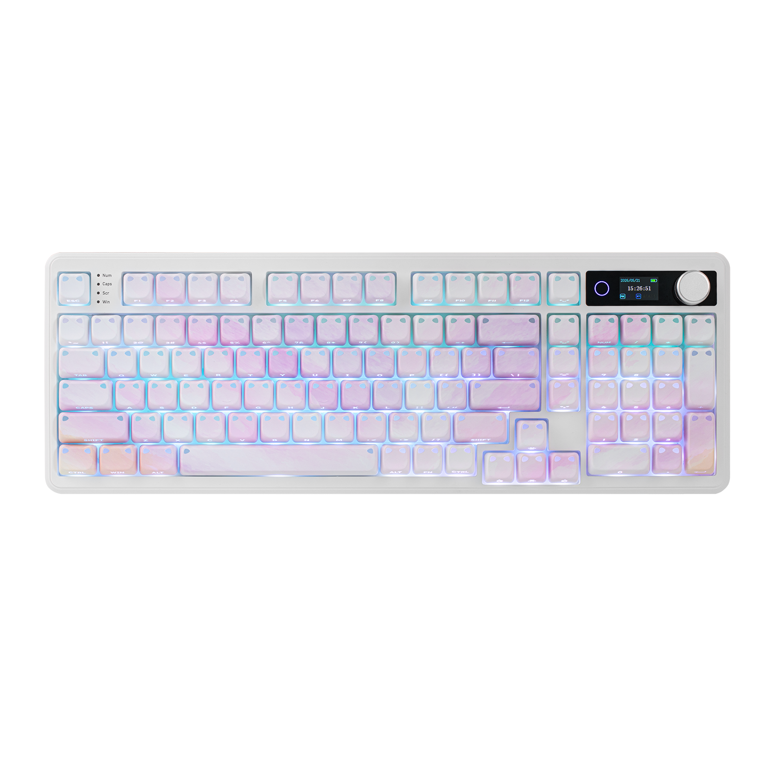 Conjunto de teclas EPOMAKER Shimmeow 113 com perfil MAO