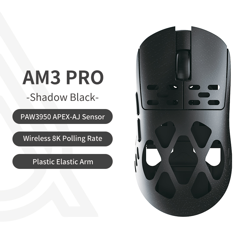 AJAZZ AM3 PRO Gamingmuis met snoer/Bluetooth/2,4 GHz
