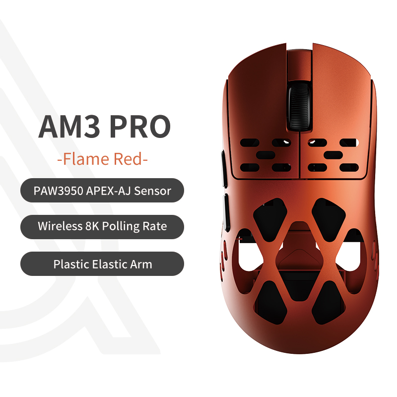 AJAZZ AM3 PRO Gamingmuis met snoer/Bluetooth/2,4 GHz