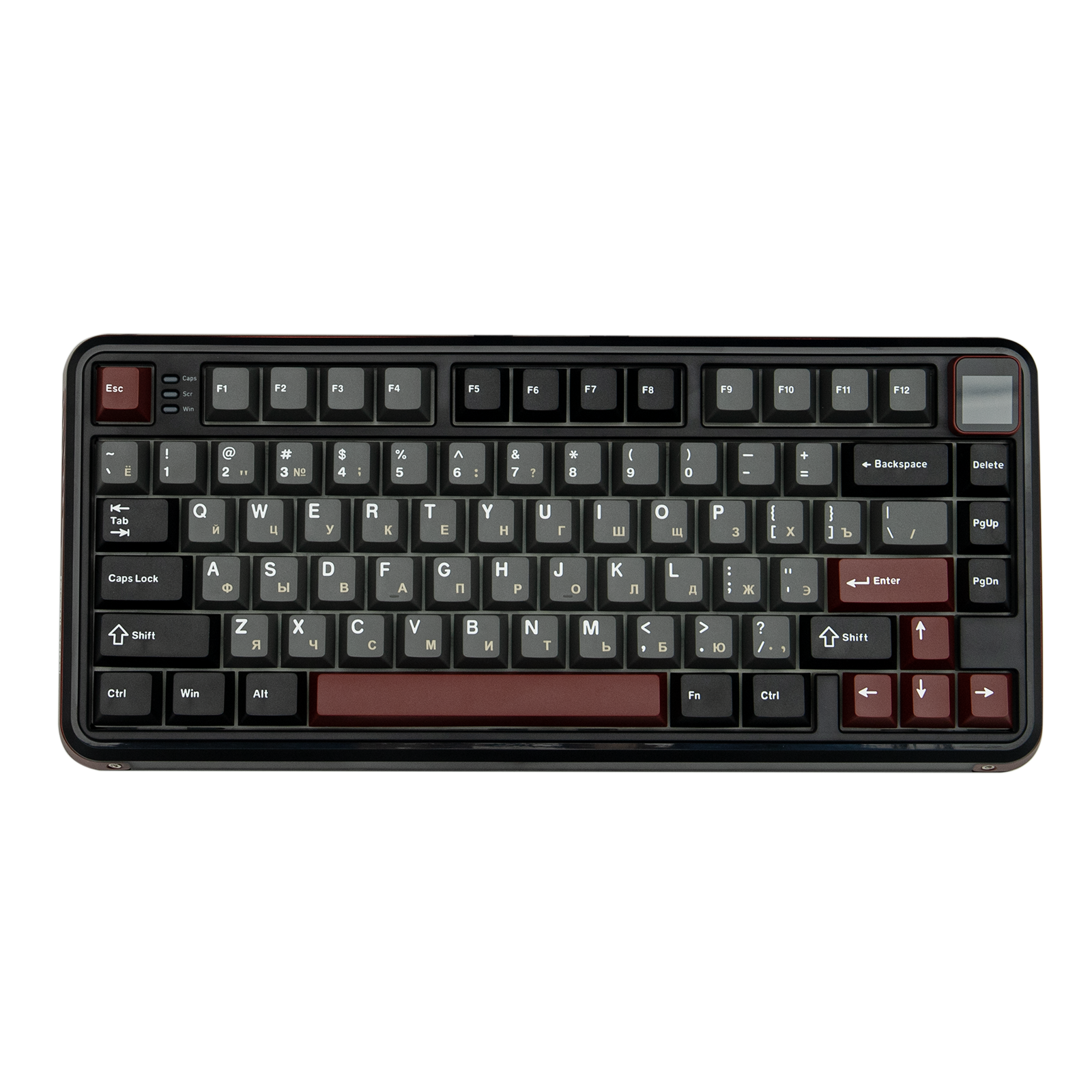 RU Layout MechLands Vibe 75 V2 Russian Version 75
