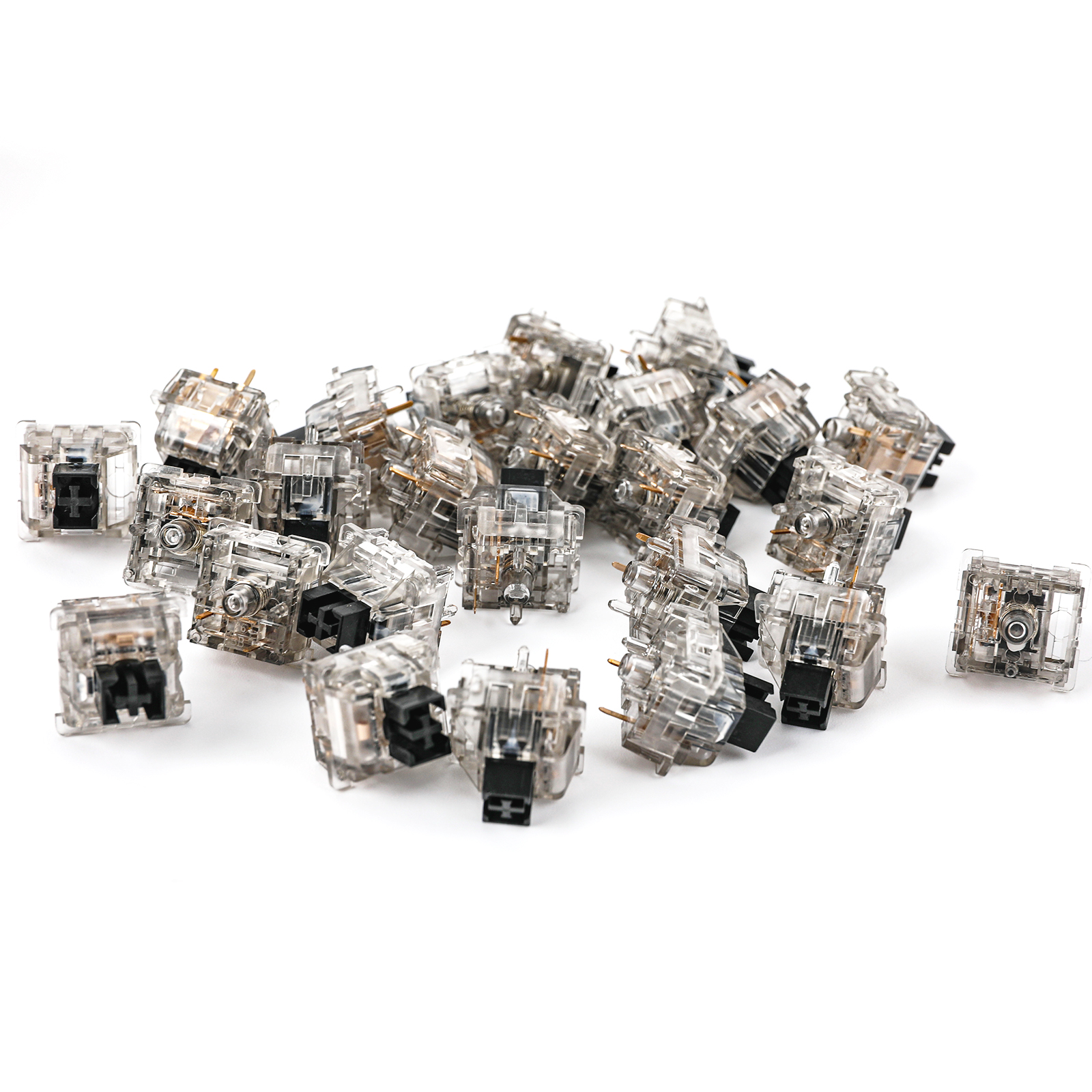100 pieces EPOMAKER x LEOBOG Ink Crystal 5-Pin 50gf
