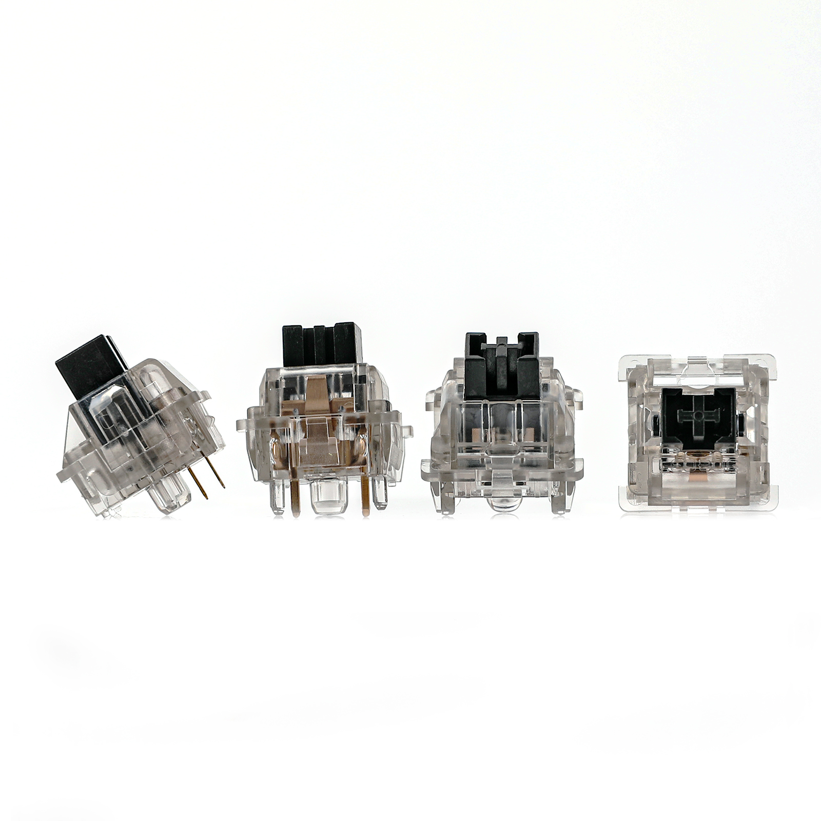 100 pieces EPOMAKER x LEOBOG Ink Crystal 5-Pin 50gf