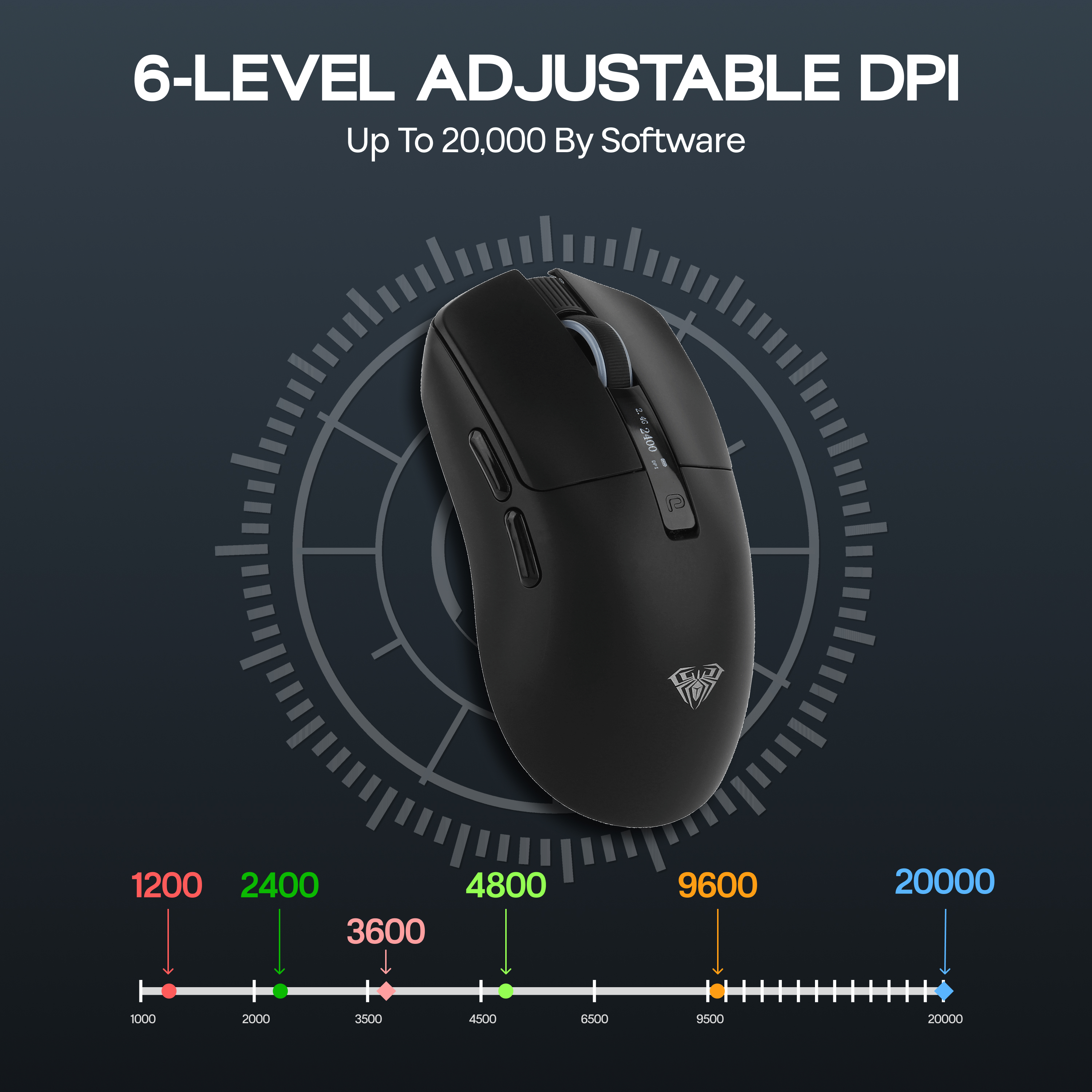 AULA SC590 PRO 유선/블루투스/2.4GHz 무선 게이밍 마우스