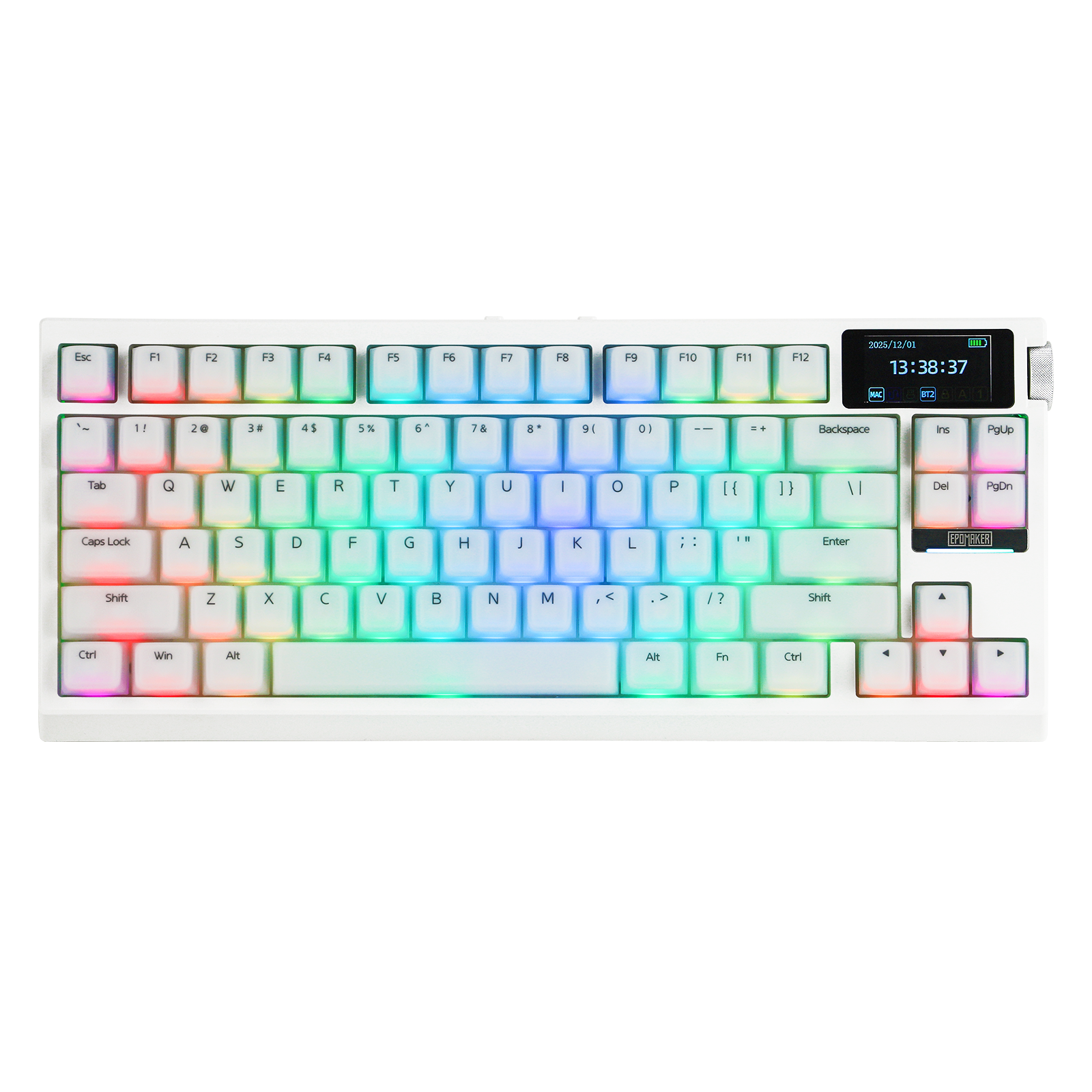 EPOMAKER G84 PRO 80% ANSI US Layout Tri-Mode Wireless