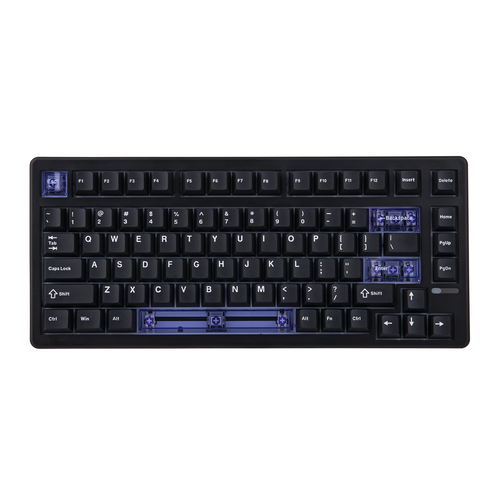 EPOMAKER HE80 75% US QWERTY rozvržení Hot-Swap krémová