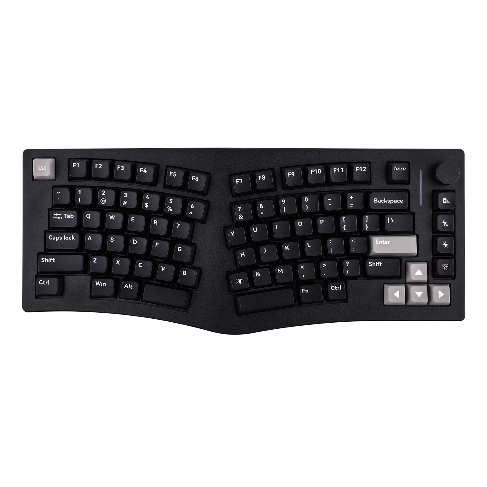 Фекер Алис75 QMK/VIA Алис Лејоут алуминијум