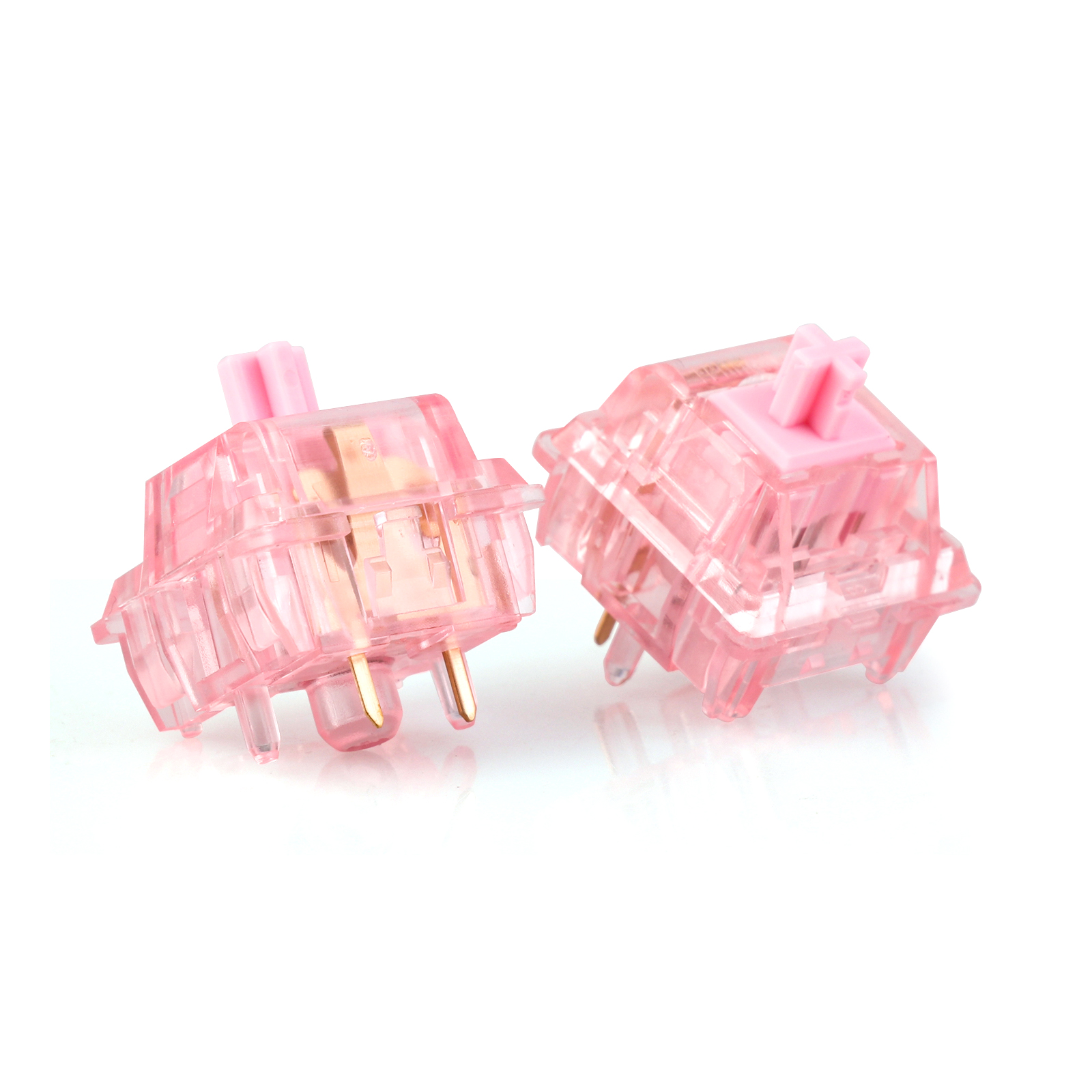 30 Pieces EPOMAKER Dawn Pink 38gf Linear 5 Pins