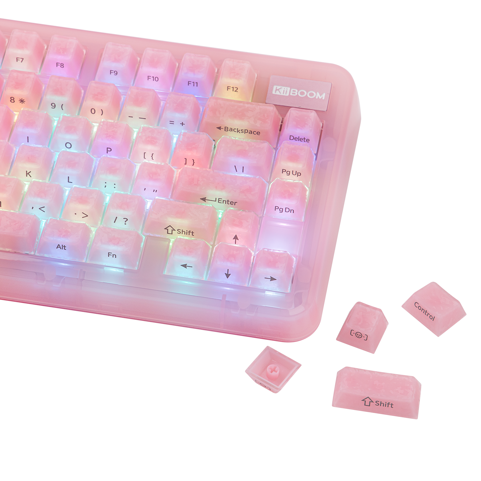 Set di copritasti EPOMAKER Frost Jelly, 126