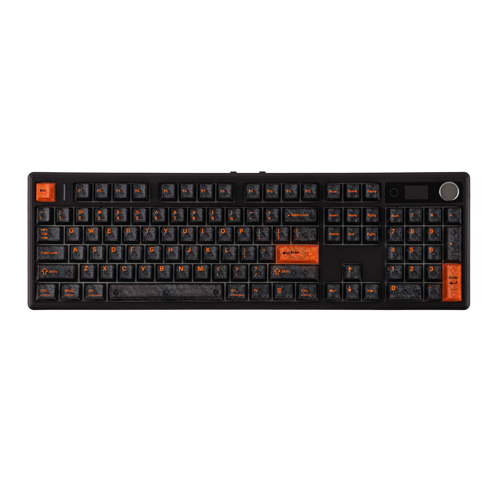 EPOMAKER TH108 V2 PRO 100 % ANSI JAV išdėstymas