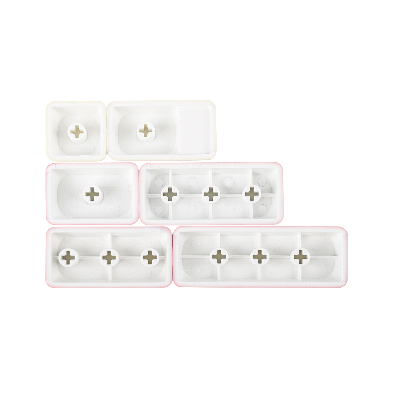 EPOMAKER Cream Bunny PBT Keycaps Set MOA Profile 141